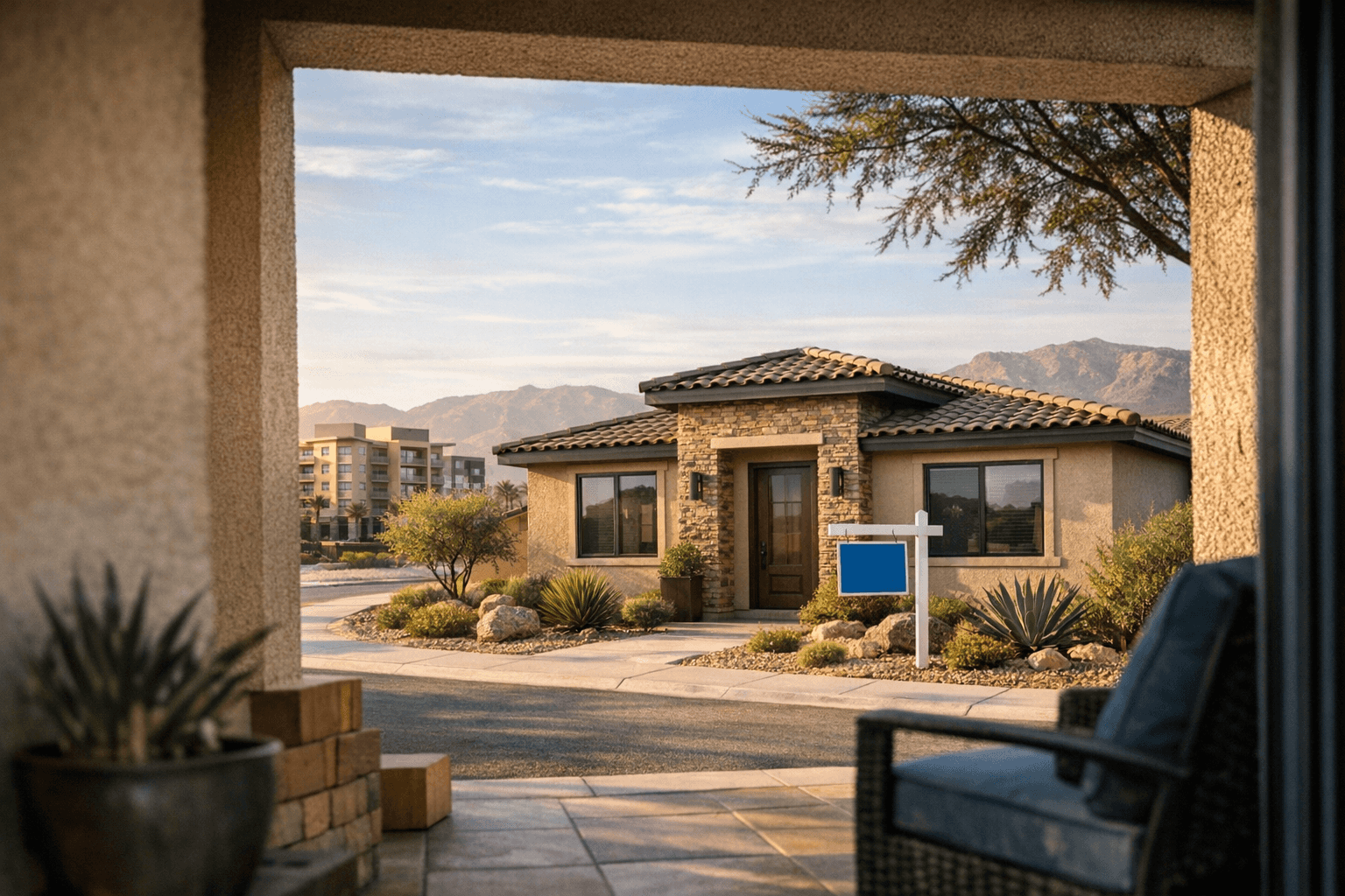 Early summer homes with for-sale sign under unsettled skies as mortgage rates react to Iran news